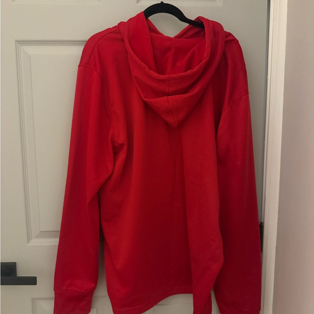 NWT Chicago Bulls Red Tech Fleece Hoodie – Size 2X (’47 Brand) - Picture 5 of 5